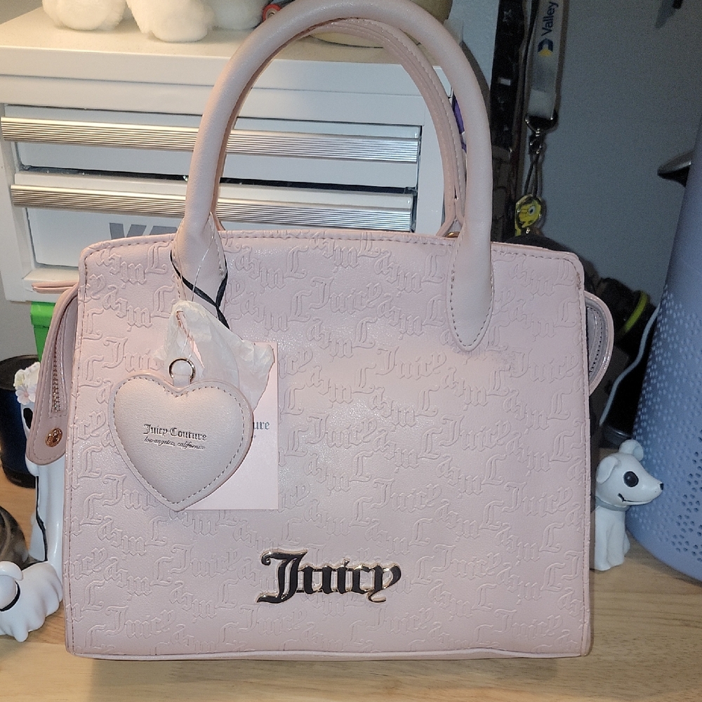 Juicy Couture Blush Pink Satchel